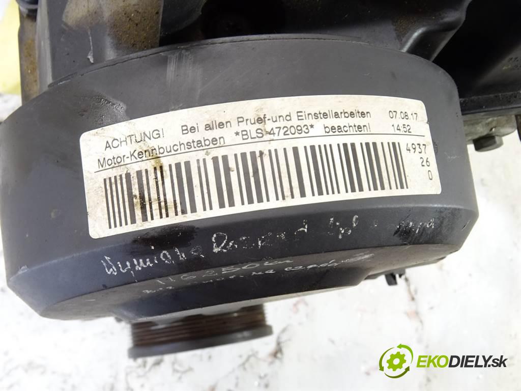Volkswagen Touran  2007 77 kW 1.9TDI 105KM 03-15 1900 Motor BLS (Motory (kompletné))