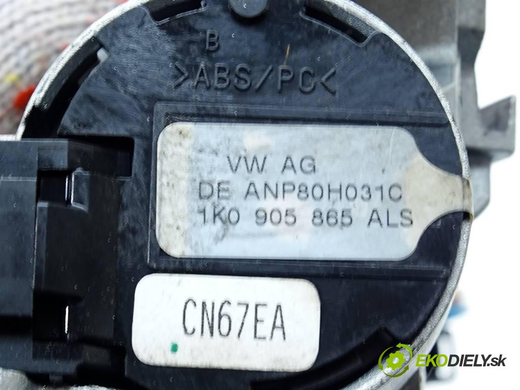 Volkswagen Touran  2007 77 kW 1.9TDI 105KM 03-15 1900 spinačka 1K0905865 (Spínacie skrinky a kľúče)