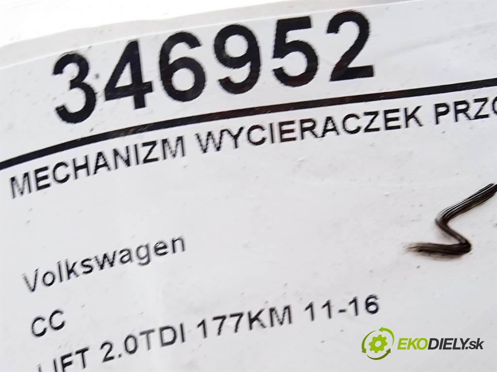 Volkswagen CC  2013 130 kW LIFT 2.0TDI 177KM 11-16 2000 Mechanizmus stieračov predný 3C8955023K 3C8955119H (Motorčeky stieračov predné)