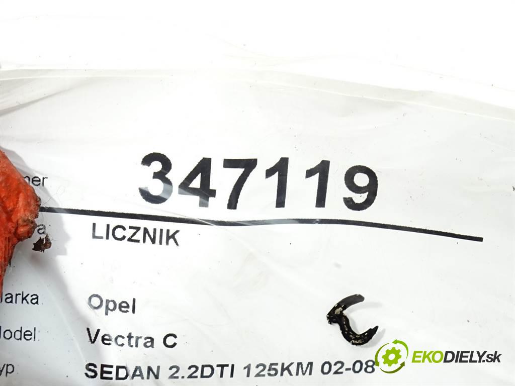 Opel Vectra C  2003 92 kW SEDAN 2.2DTI 125KM 02-08 2200 Prístrojovka 13140895RQ (Prístrojové dosky, displeje)