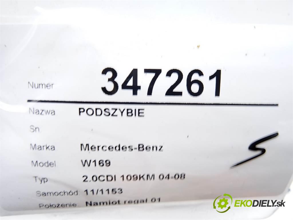 Mercedes-Benz W169  2004 80KW 2.0CDI 109KM 04-08 2000 Torpédo, plast pod čelné okno A1698300013 (Torpéda)
