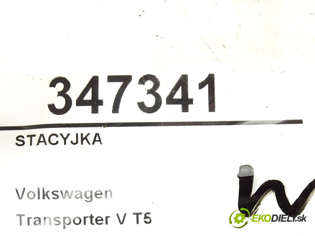 Volkswagen Transporter V T5  2008 102KM 1.9TDI 105KM 03-09 1900 spínačka 4B0905851C (Spínací skříňky a klíče)