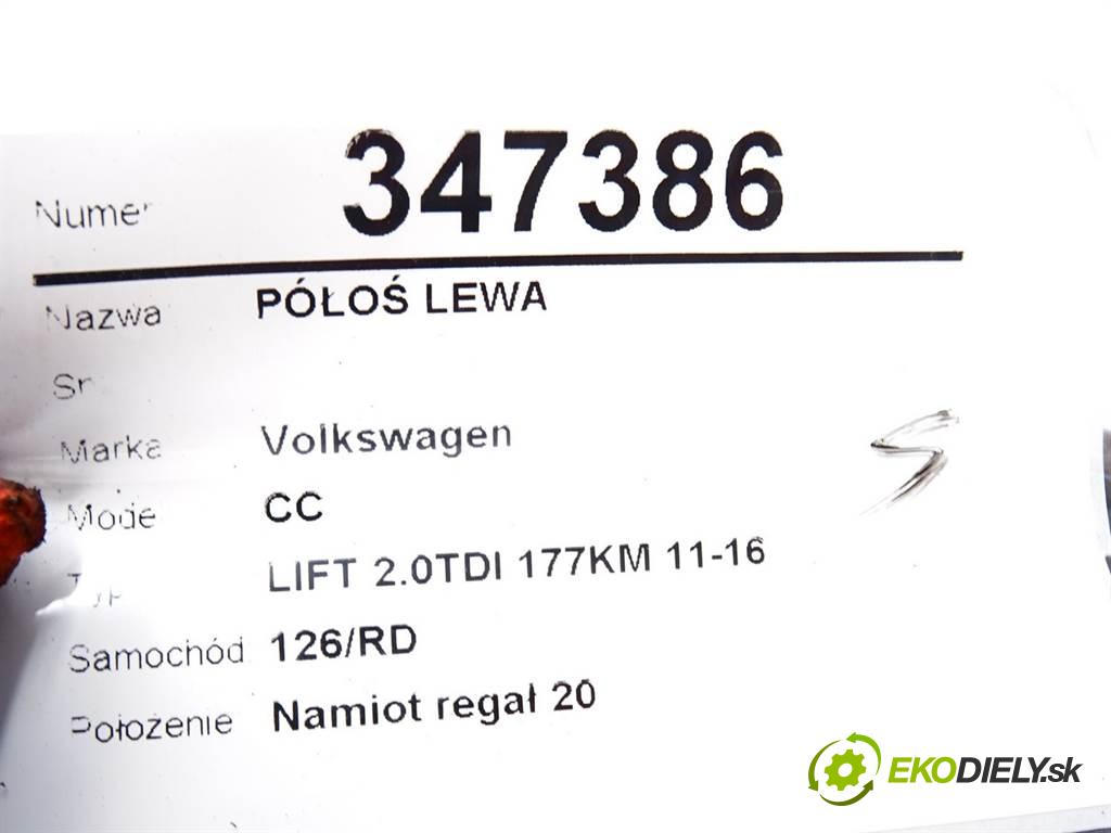 Volkswagen CC  2013 130 kW LIFT 2.0TDI 177KM 11-16 2000 Poloos ľavá strana 3AA407271A (Poloosy)