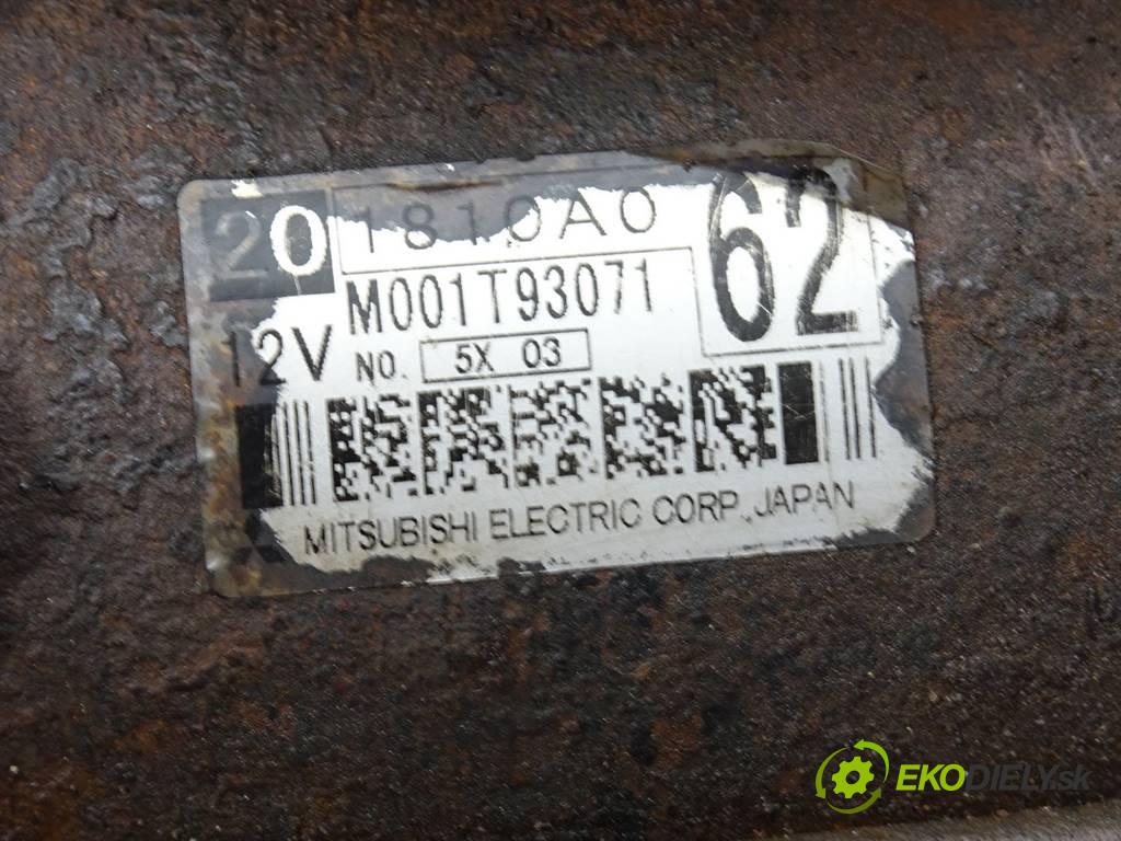 Mitsubishi Grandis  2006 100 kW 2.0TDI DID 136KM 03-11 2000 Štartér 1810A062 M001T93071 (Štartéry)