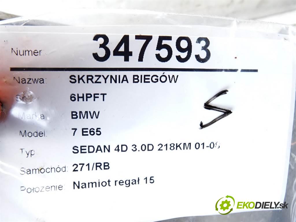 BMW 7 E65  2003 160 kW SEDAN 4D 3.0D 218KM 01-08 3000 Prevodovka 7530848 (Prevodovky)