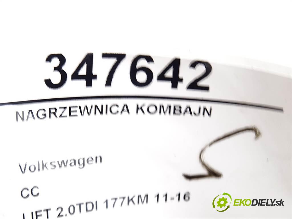 Volkswagen CC    LIFT 2.0TDI 177KM 11-16  Výhrevné teleso, radiátor kúrenia KOMBAJN 3C1820003FS