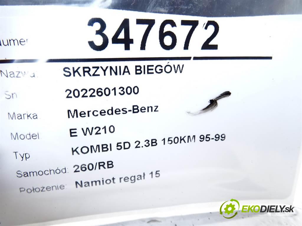 Mercedes-Benz E W210  1998 110 kW KOMBI 5D 2.3B 150KM 95-99 2300 Prevodovka 2022601300 (Prevodovky)