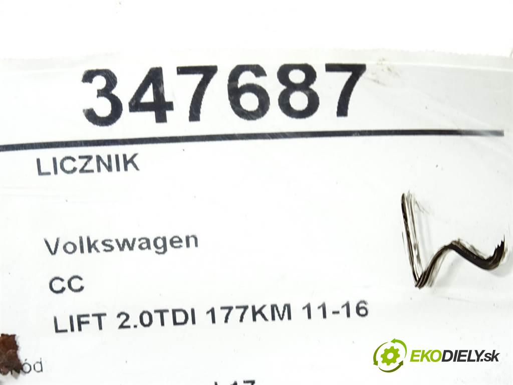 Volkswagen CC    LIFT 2.0TDI 177KM 11-16  Prístrojovka 3C8920880Q (Prístrojové dosky, displeje)