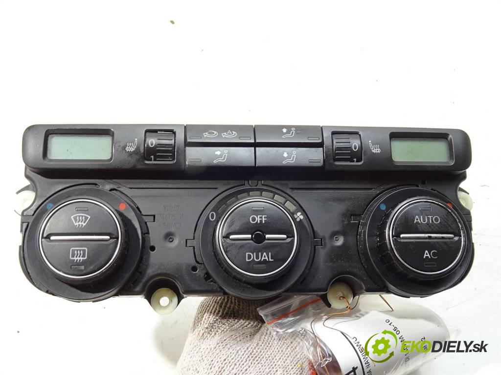 Volkswagen Passat B6  2008 103 kW KOMBI 5D 2.0TDI 140KM 05-10 2000 Panel ovládania kúrenia 3C0907044DA (Prepínače, spínače, tlačidlá a ovládače kúrenia)