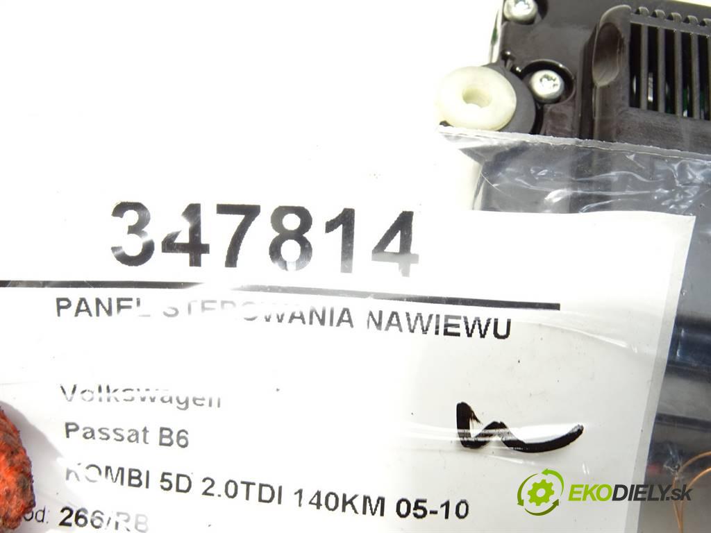 Volkswagen Passat B6  2008 103 kW KOMBI 5D 2.0TDI 140KM 05-10 2000 Panel ovládania kúrenia 3C0907044DA (Prepínače, spínače, tlačidlá a ovládače kúrenia)