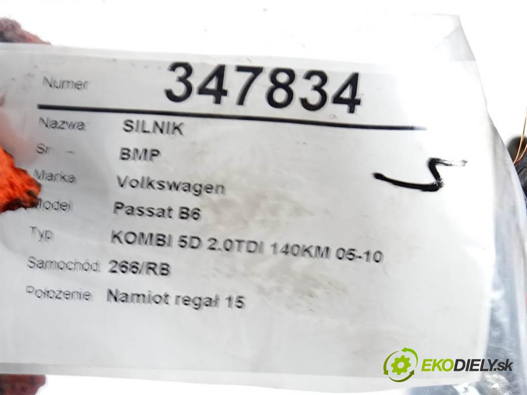 Volkswagen Passat B6  2008 103 kW KOMBI 5D 2.0TDI 140KM 05-10 2000 Motor BMP (Motory (kompletné))