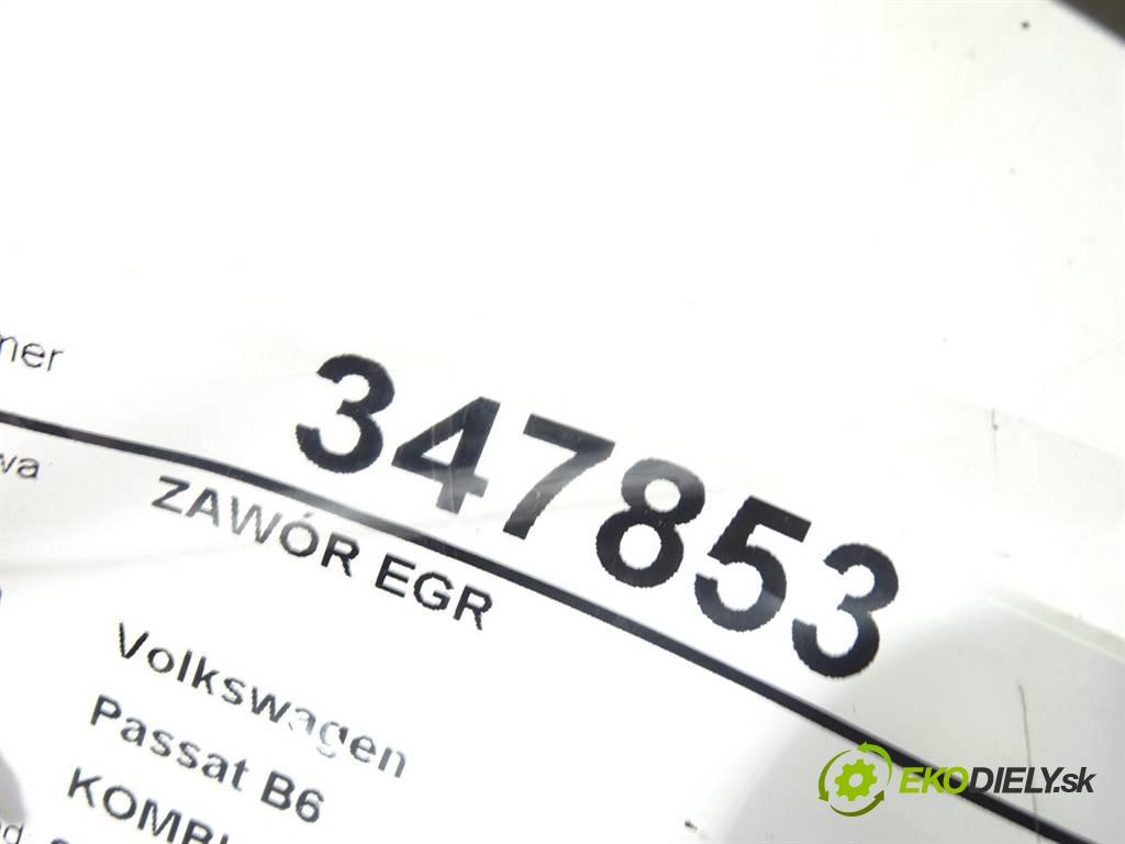 Volkswagen Passat B6  2008 103 kW KOMBI 5D 2.0TDI 140KM 05-10 2000 ventil EGR 03G129637A (Recirkulace spalin EGR)