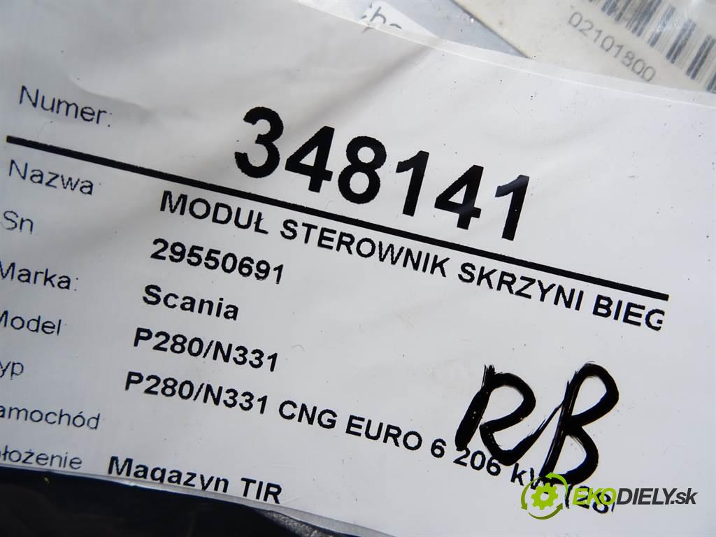 Scania P280/N331    P280/N331 CNG EURO 6 206 kW (280KM)   modul řídící jednotka převodovky 29550691