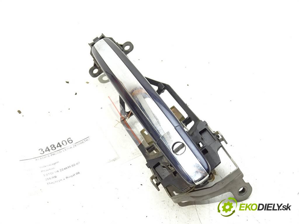 Volkswagen Phaeton  2004 165 kW 3.0TDI V6 224KM 02-07 3000 Kľučka predný ľavá strana vonkajšia  (Vonkajšie predné ľavé)