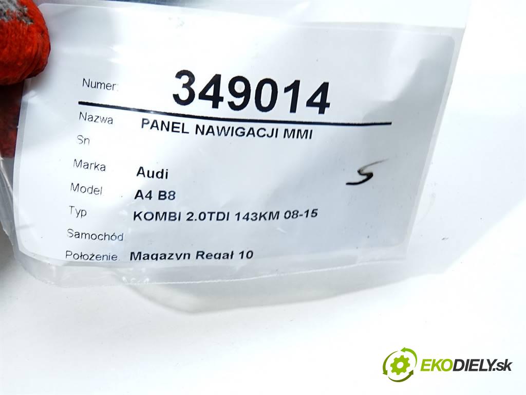 Audi A4 B8    KOMBI 2.0TDI 143KM 08-15  Panel navigace MMI 8T0919609WFX