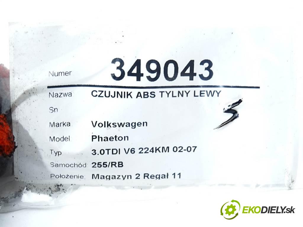 Volkswagen Phaeton  2004 165 kW 3.0TDI V6 224KM 02-07 3000 Snímač ABS zadný ľavy 4E0927804 (Snímače ABS)