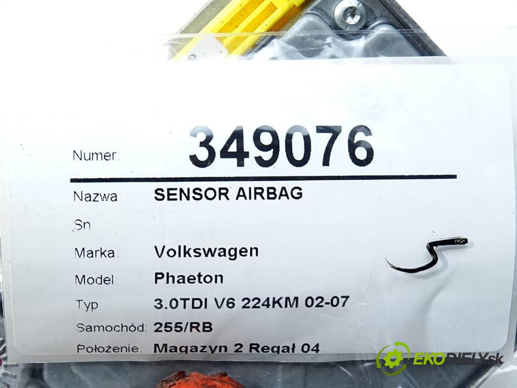 Volkswagen Phaeton  2004 165 kW 3.0TDI V6 224KM 02-07 3000 senzor airbag 3D0909601E (Snímače)
