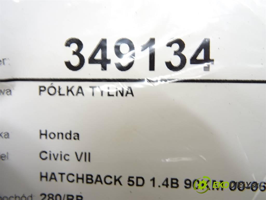 Honda Civic VII  2005 66 kW HATCHBACK 5D 1.4B 90KM 00-06 1400 Pláto zadná  (Pláta zadné)