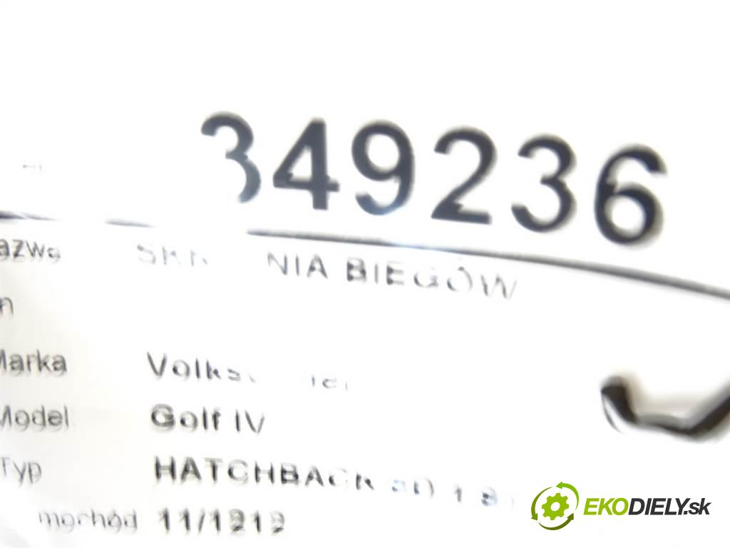 Volkswagen Golf IV  2002 74KW HATCHBACK 5D 1.9TDI 101KM 97-03 1900 Prevodovka EUH (Prevodovky)