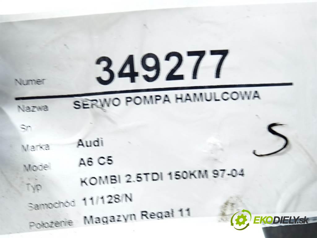 Audi A6 C5  1999 110 kW KOMBI 2.5TDI 150KM 97-04 2500 Posilovač Pumpa brzdová 4B0612105 (Posilňovače bŕzd)