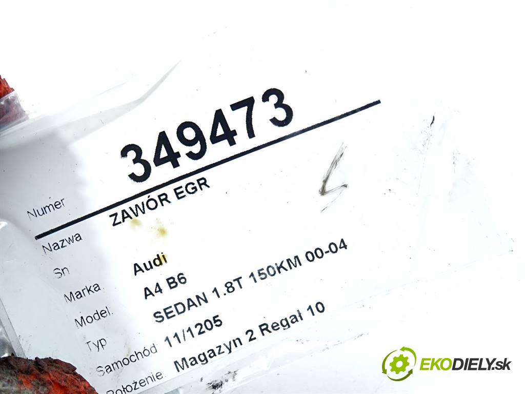 Audi A4 B6  2001 110KW SEDAN 1.8T 150KM 00-04 1800 ventil EGR 06B131101C (Recirkulace spalin EGR)