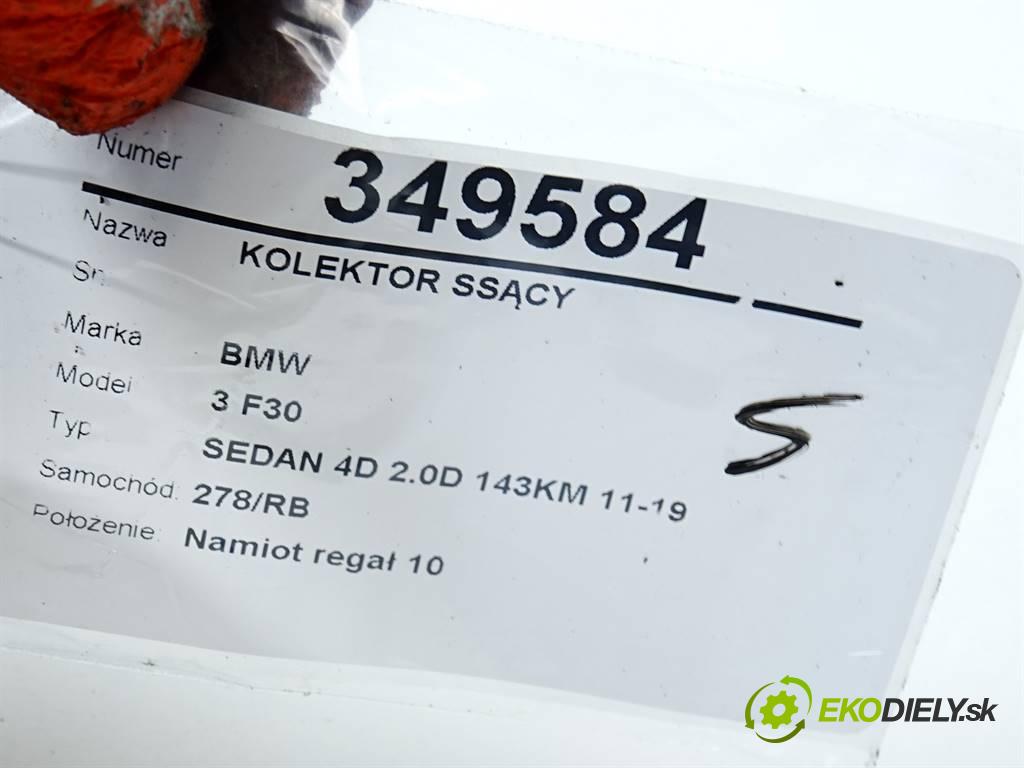 BMW 3 F30  2013 105 kW SEDAN 4D 2.0D 143KM 11-19 2000 Potrubie sacie, sanie 7807991 (Sacie potrubia)