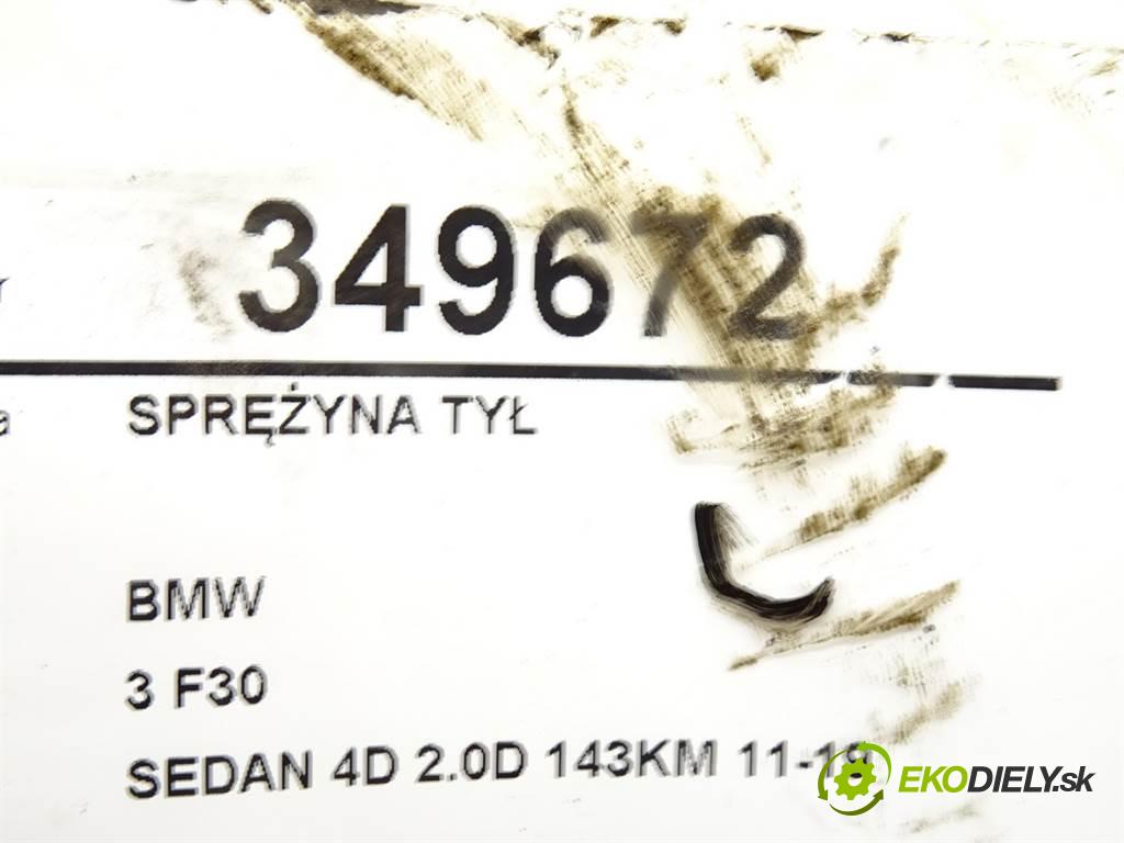 BMW 3 F30    SEDAN 4D 2.0D 143KM 11-19  Pružina zad  (Ostatné)