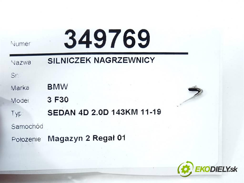 BMW 3 F30    SEDAN 4D 2.0D 143KM 11-19  Motorček kúrenia 410475520 (Motorčeky kúrenia)