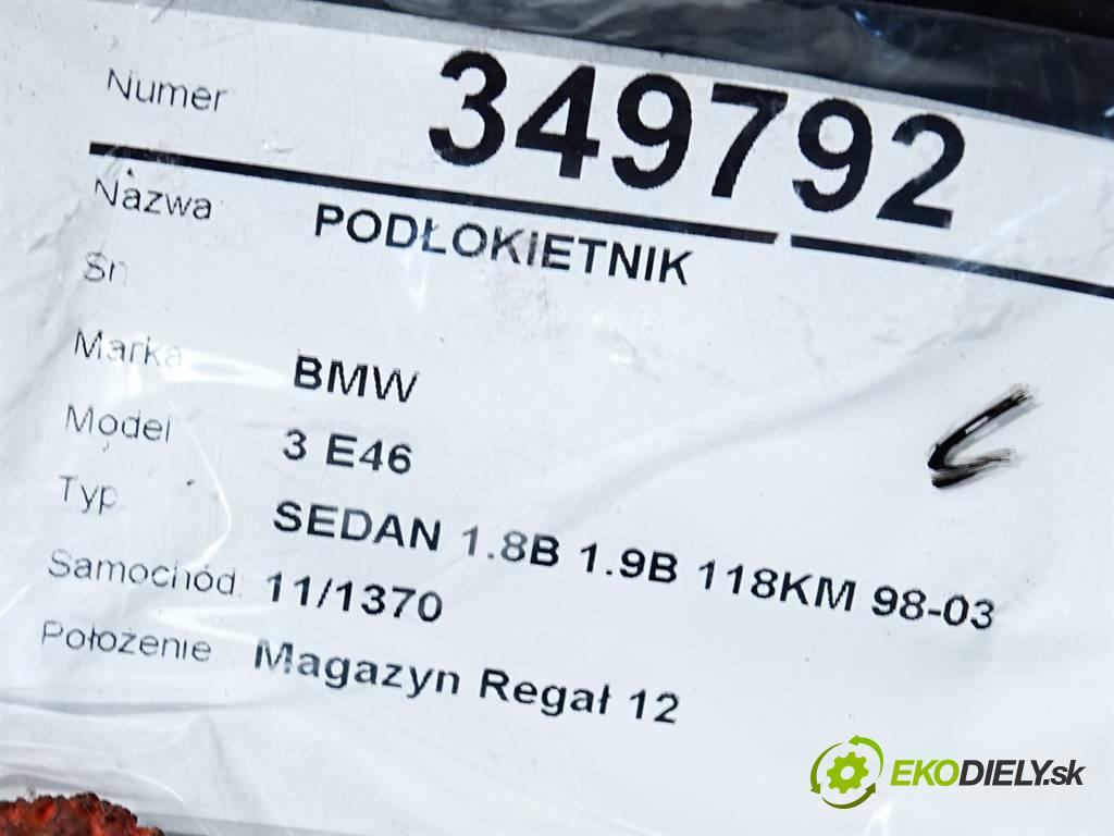 BMW 3 E46  1998 87 kW SEDAN 1.8B 1.9B 118KM 98-03 1900 Lakťová opierka  (Lakťové opierky)