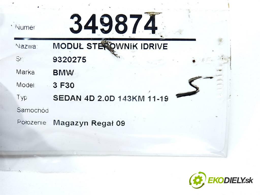 BMW 3 F30    SEDAN 4D 2.0D 143KM 11-19  Modul Riadiaca jednotka IDRIVE 9320275