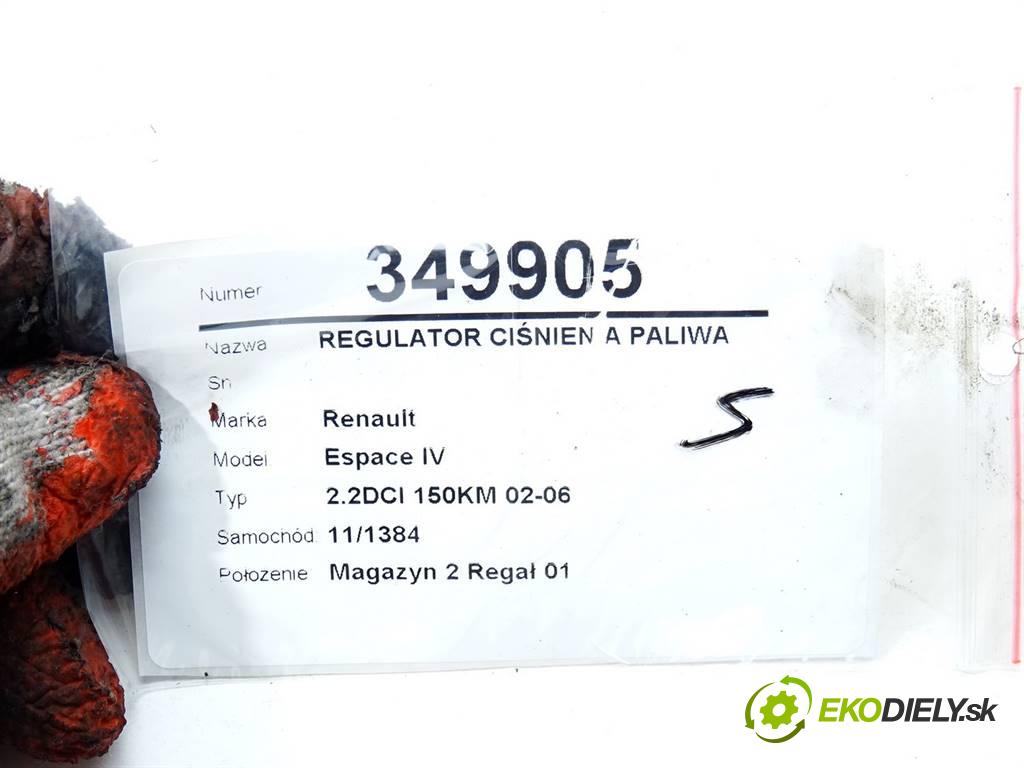 Renault Espace IV  2005  2.2DCI 150KM 02-06 2200 Regulátor tlaku paliva 0928400502 (Ostatné)