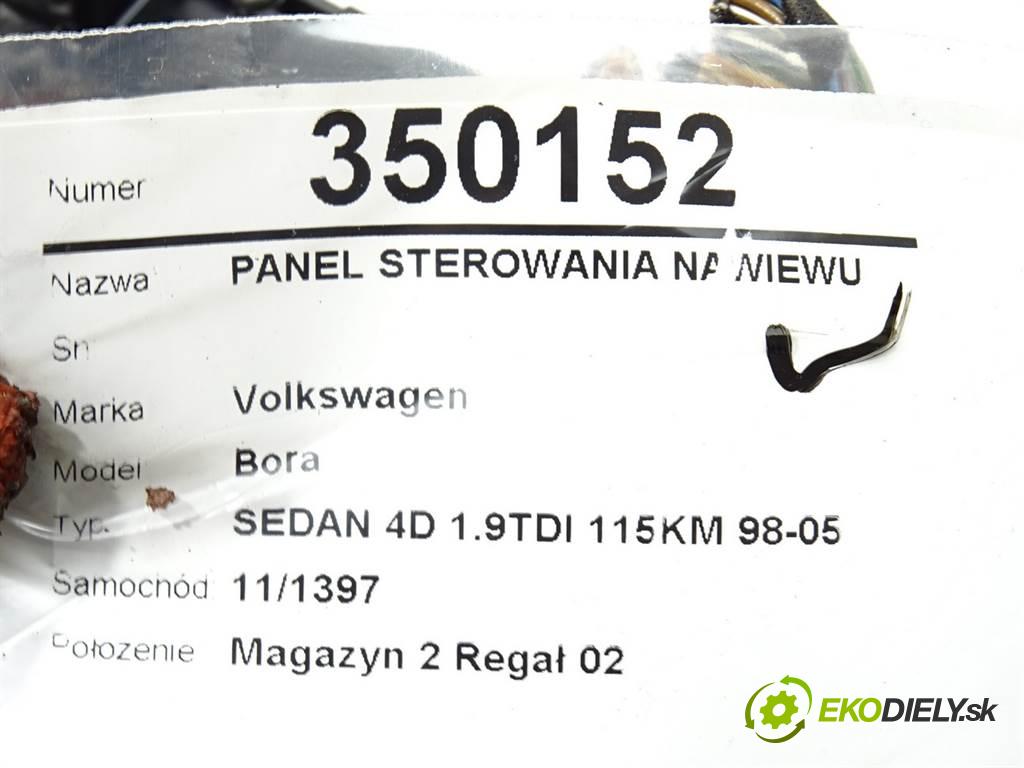 Volkswagen Bora  2000 85 kW SEDAN 4D 1.9TDI 115KM 98-05 1900 Panel ovládania kúrenia  (Prepínače, spínače, tlačidlá a ovládače kúrenia)