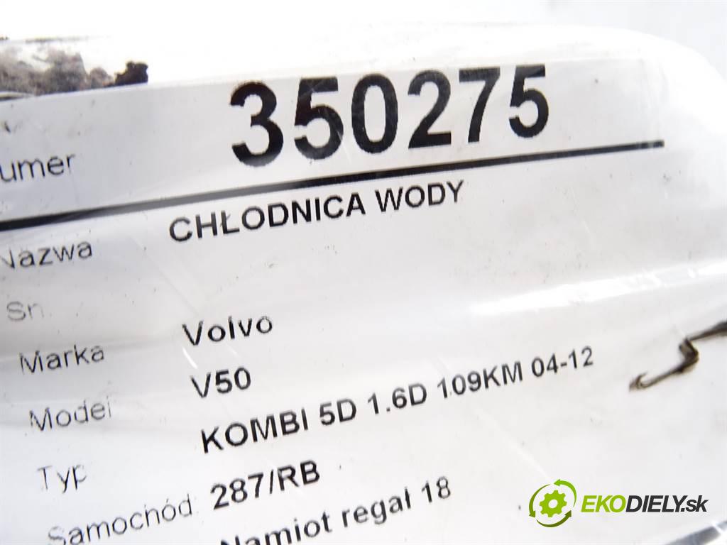 Volvo V50  2007 80 kW KOMBI 5D 1.6D 109KM 04-12 1600 Chladič vody 3M5H8005TL (Chladiče vody)
