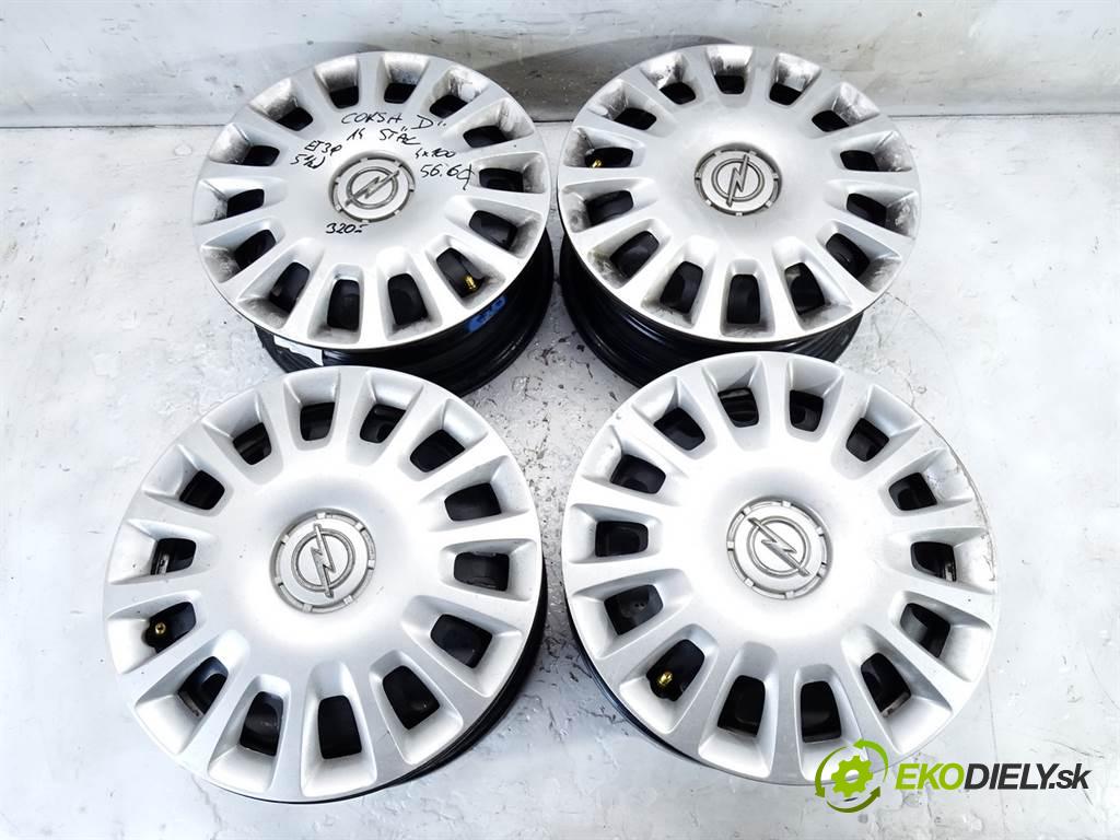 Opel Corsa D     14 5,5J 4X100 ET39  disky plechové 14  (Plechové)
