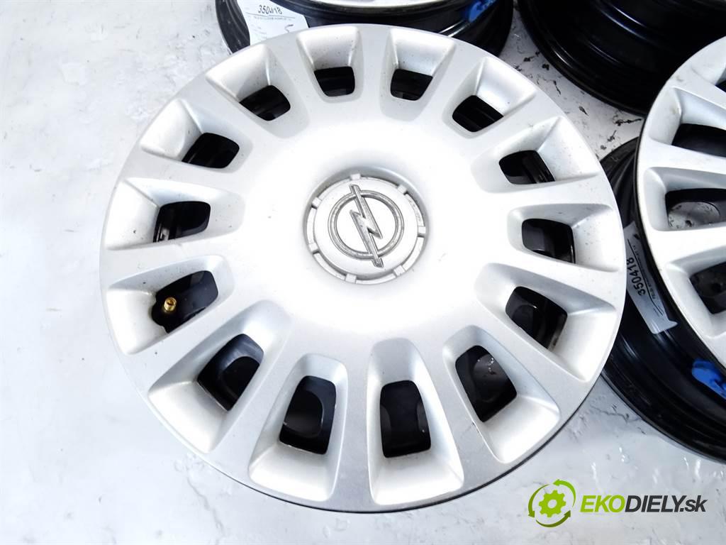 Opel Corsa D     14 5,5J 4X100 ET39  disky plechové 14  (Plechové)