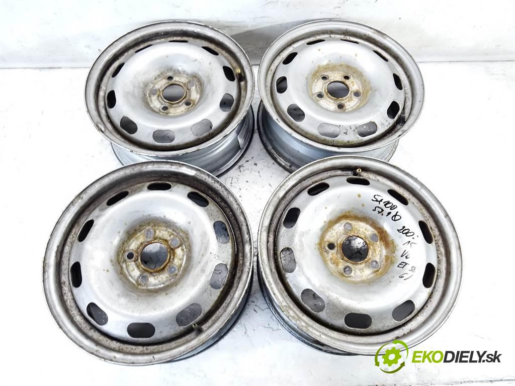 Volkswagen     15 6J 5X100 ET38  disky plechové 15  (Plechové)
