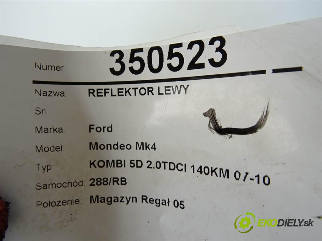 Ford Mondeo Mk4  2009 103 kW KOMBI 5D 2.0TDCI 140KM 07-10 2000 světlomet levý XENON