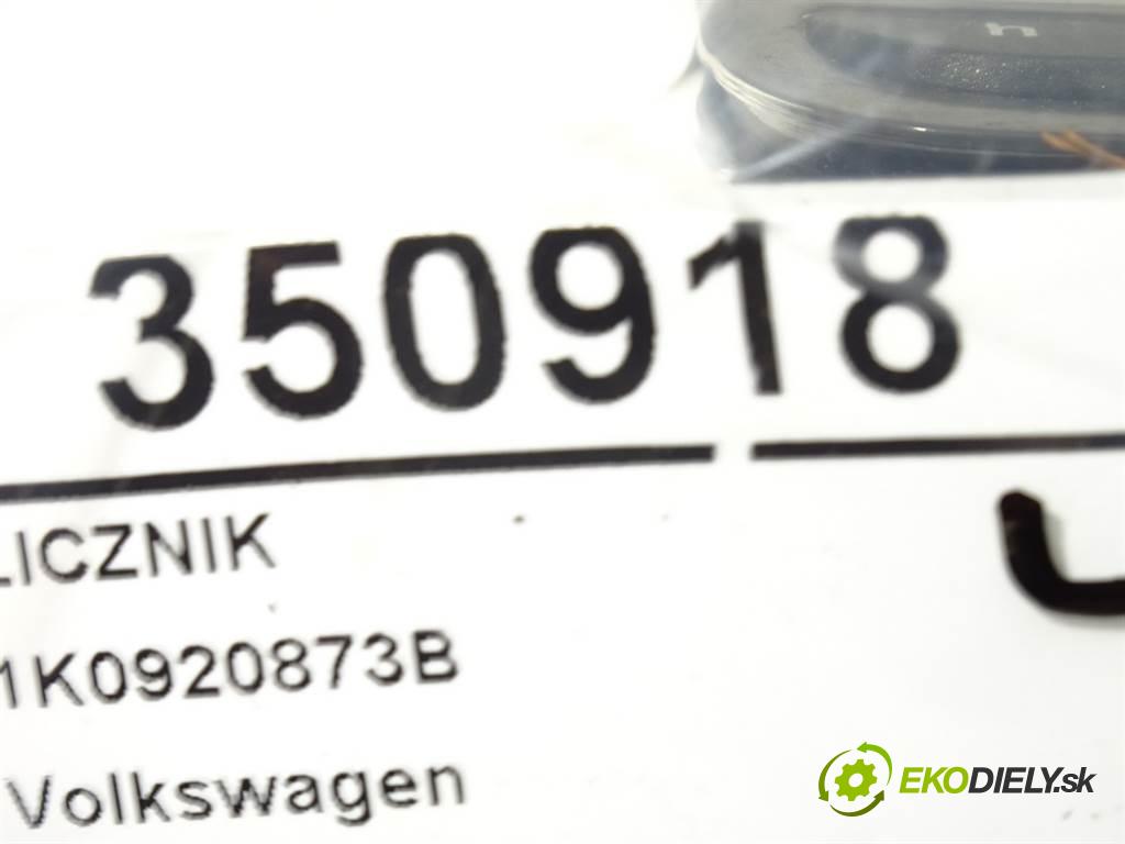 Volkswagen Golf V  2007 77 kW HATCHBACK 5D 1.9TDI 105KM 03-09 1900 Prístrojovka 1K0920873B (Prístrojové dosky, displeje)