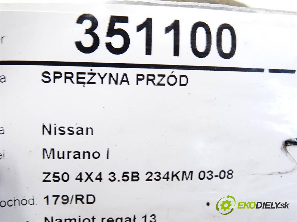 Nissan Murano I  2006 172 kW Z50 4X4 3.5B 234KM 03-08 3500 Pružina predný  (Ostatné)