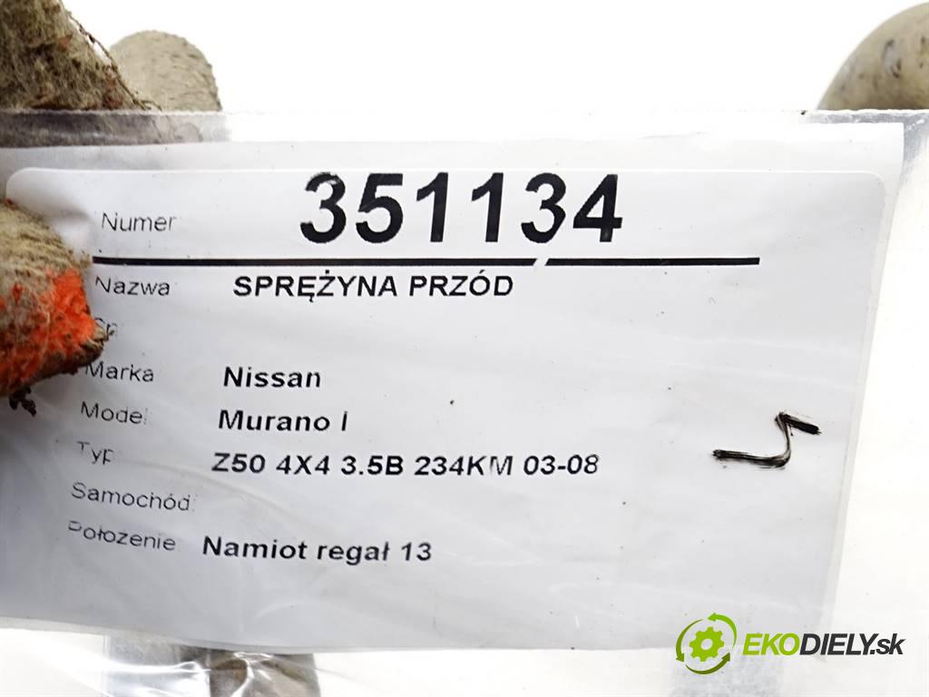 Nissan Murano I    Z50 4X4 3.5B 234KM 03-08  Pružina predný  (Ostatné)