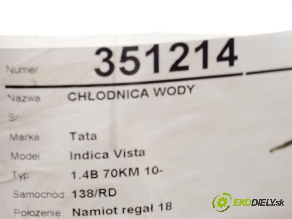 Tata Indica Vista  2010 55kW 1.4B 70KM 10- 1400 Chladič vody 570450100101 (Chladiče vody)