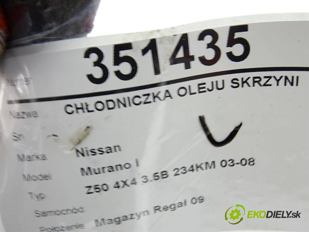 Nissan Murano I    Z50 4X4 3.5B 234KM 03-08  Chladič oleja prevodovky  (Chladiče oleja)