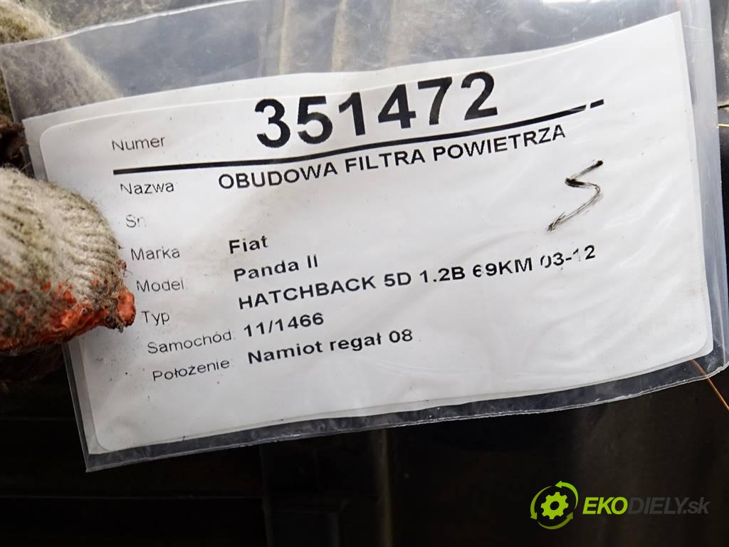 Fiat Panda II  2011 51 kW HATCHBACK 5D 1.2B 69KM 03-12 1200 obal filtra vzduchu  (Kryty filtrů)