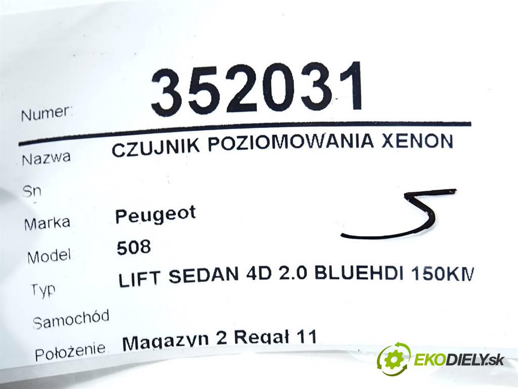 Peugeot 508    LIFT SEDAN 4D 2.0 BLUEHDI 150KM 10-18  Snímač XENON 9663488380 (Snímače)
