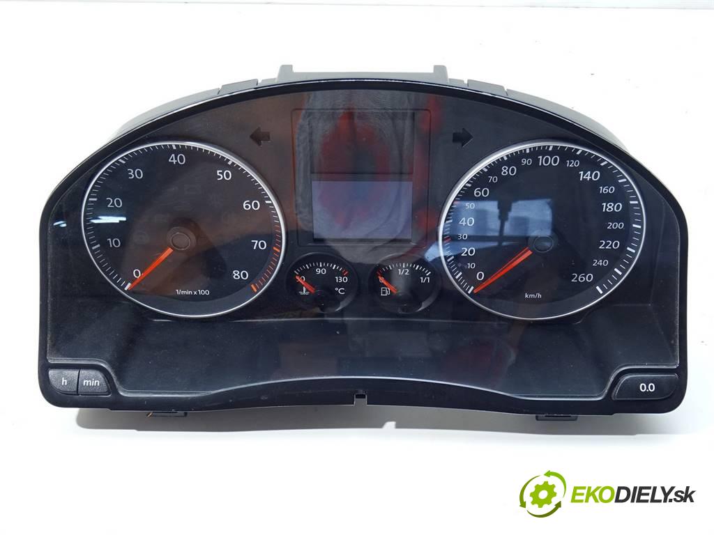 Volkswagen Golf V  2007 103KW HATCHBACK 5D 1.4TSI 140KM 03-08 1400 Prístrojovka 1K0920863A (Prístrojové dosky, displeje)