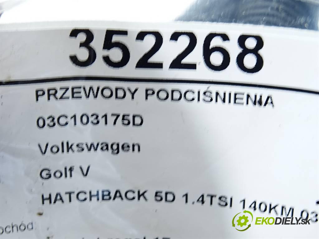Volkswagen Golf V    HATCHBACK 5D 1.4TSI 140KM 03-08  kabely tlaku 03C103175D