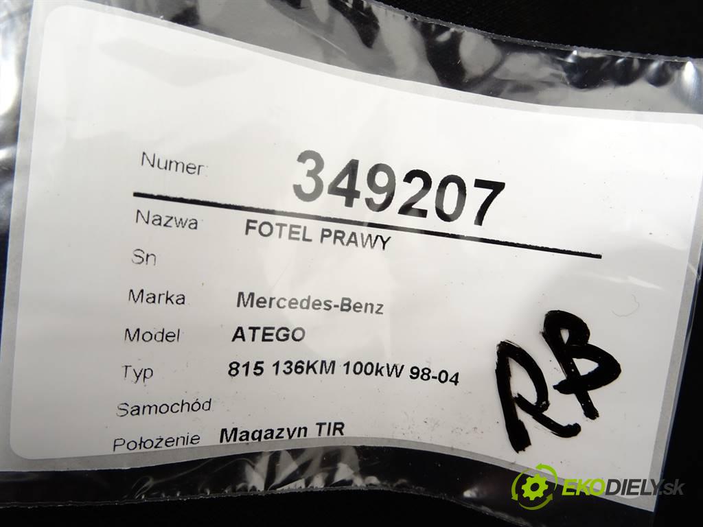 Mercedes-Benz ATEGO    815 136KM 100kW 98-04  Sedadlo pravy  (Sedačky, sedadlá)