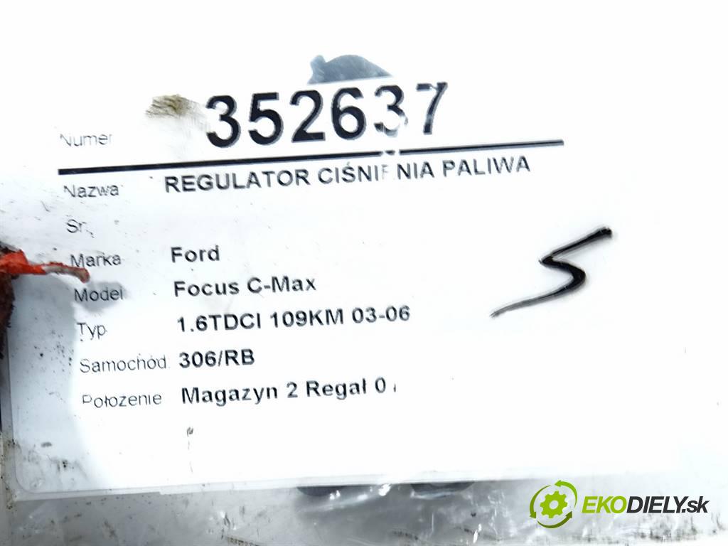 Ford Focus C-Max  2005 80 kW 1.6TDCI 109KM 03-06 1600 Regulátor tlaku paliva 0928400576 (Ostatné)