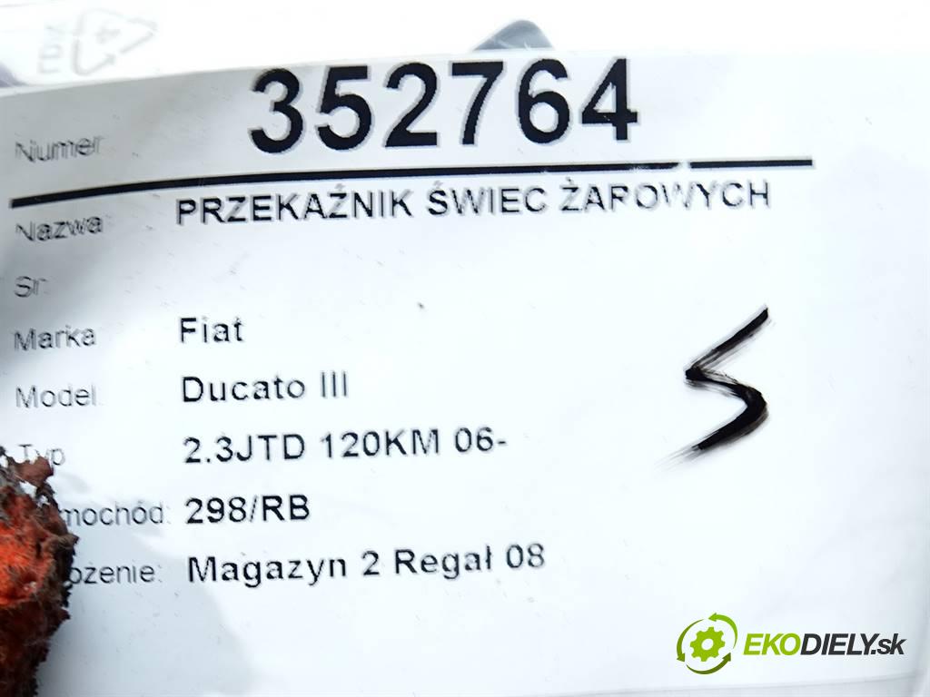 Fiat Ducato III  2011 120KM 2.3JTD 120KM 06- 2300 relé svíček žhavení 0281003039 (Relé)