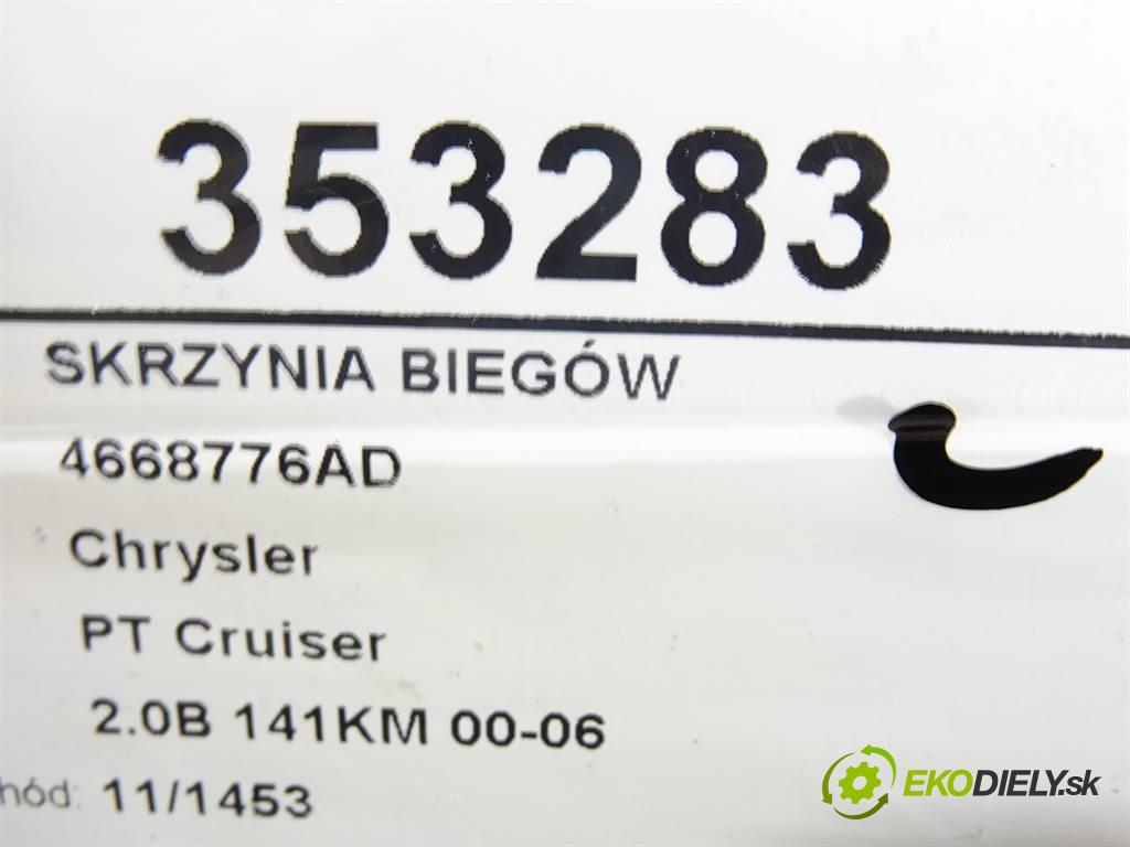 Chrysler PT Cruiser  2000 104KW 2.0B 141KM 00-06 2000 Prevodovka 4668776AD (Prevodovky)